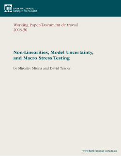 Non-Linearities, Model Uncertainty, and Macro