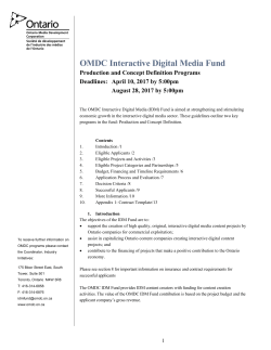 OMDC Interactive Digital Media Fund