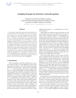 Sampling Strategies for Real