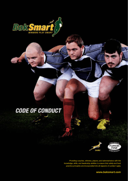 BokSmart Code of Conduct