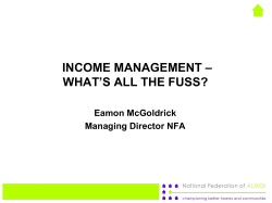 INCOME MANAGEMENT