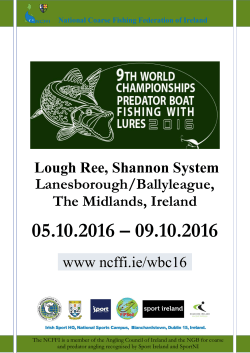 9th World Championships Predator Boat Fishing with Lures 2016
