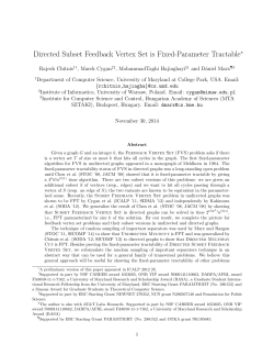 Directed Subset Feedback Vertex Set is Fixed