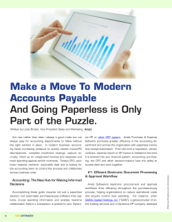 Make a Move To Modern Accounts Payable And Going