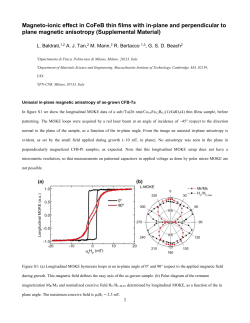 Sample HTPD article for RSI