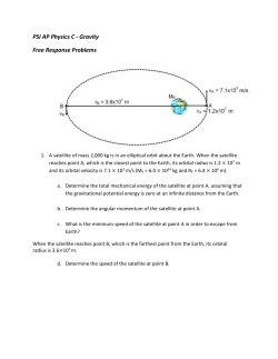 Universal Gravitation Free Response | 131.3KB