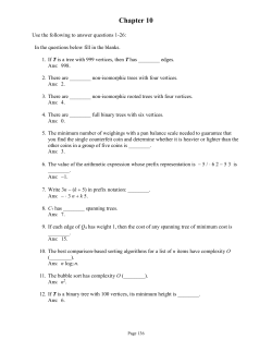 Use the following to answer questions 1-26: