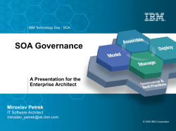 SOA Architect Summit