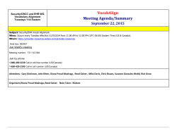 Meeting Notes VocabAlign 09 22 2015