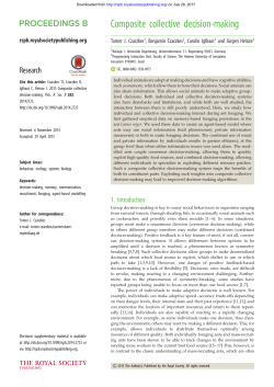 Composite collective decision-making