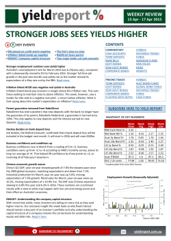 stronger jobs sees yields higher