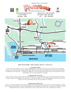 dbnmapanddirections - Flintstones Guest House