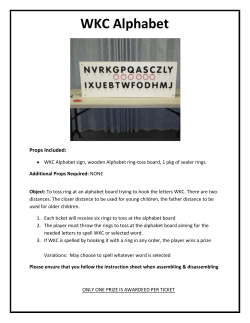 ONLY ONE PRIZE IS AWARDED PER TICKET Football Throw Props