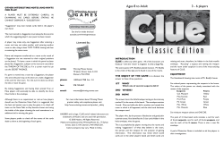 Ages 8 to Adult 3 - 6 players - upload dot snakesandlattes dot com