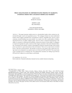 PRICE NEGOTIATION IN DIFFERENTIATED PRODUCTS
