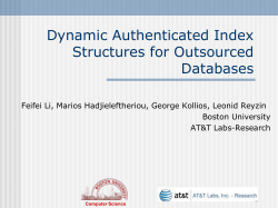 Dynamic Authenticated Index Structures