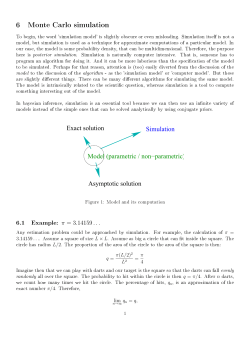 6 Monte Carlo simulation