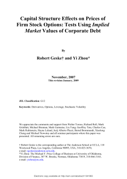 Pricing Individual Stock Options On Firms with Leverage