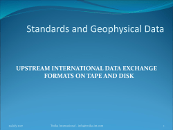 Slide 1 - Energistics