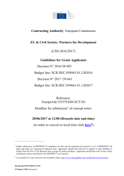 Guidelines for Grant Applicants - eeaS