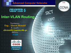 Inter-VLAN Routing