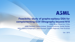 Feasibility study of grapho-epitaxy DSA for complementing EUV