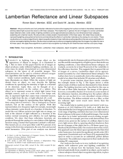 Home | Ronen Basri - Weizmann Institute of Science