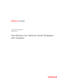 How Brands Can Optimize Social Strategies with Analytics