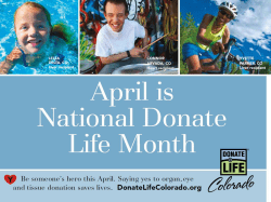 Colorado Slides - Donor Alliance