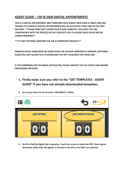 AGENT GUIDE - Collect a Case