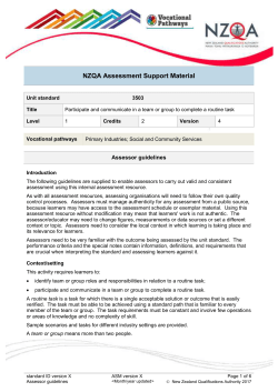 3503 Assessor guidelines