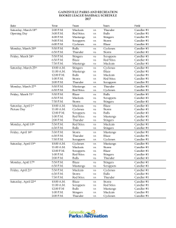 GAINESVILLE PARKS AND RECREATION