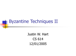 Byzantine - Cornell Computer Science