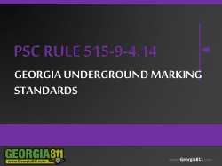 GUFPA Law and PSC Rule