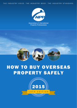 AIPP Buying Guide Editorial 2015.indd