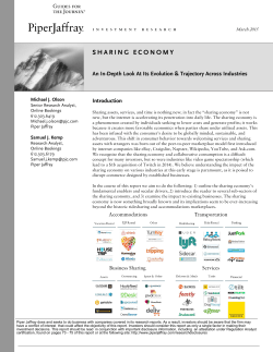 sharing economy - Collaborative Economy Library