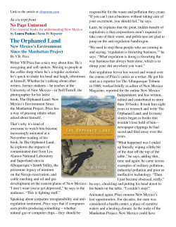 The Orphaned Land