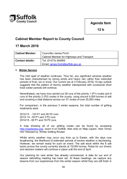 Councillor James Finch - Suffolk County Council