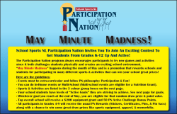 May Minute Madness 2017 Full Flyer