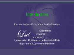 intro-eng - the Distributed Systems Laboratory (LSD)