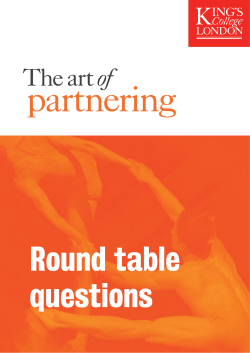 Round table questions