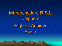 Maroochydore RSL Clippers