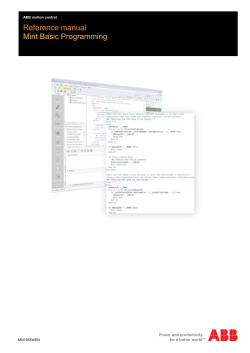 Mint Basic Programming