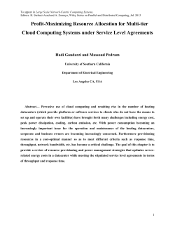 Profit-Maximizing Resource Allocation for Multi