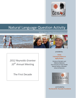 Natural Language Question Activity