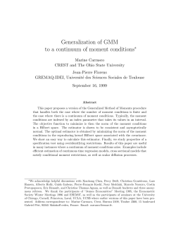 Generalization of GMM to a continuum of moment conditions"