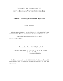 Model-Checking Pushdown Systems