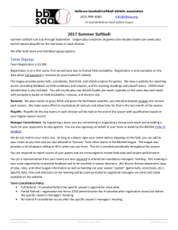 BB/SAA Registration Information
