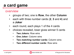 9 a card game