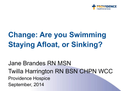 Change - Oregon Hospice Association